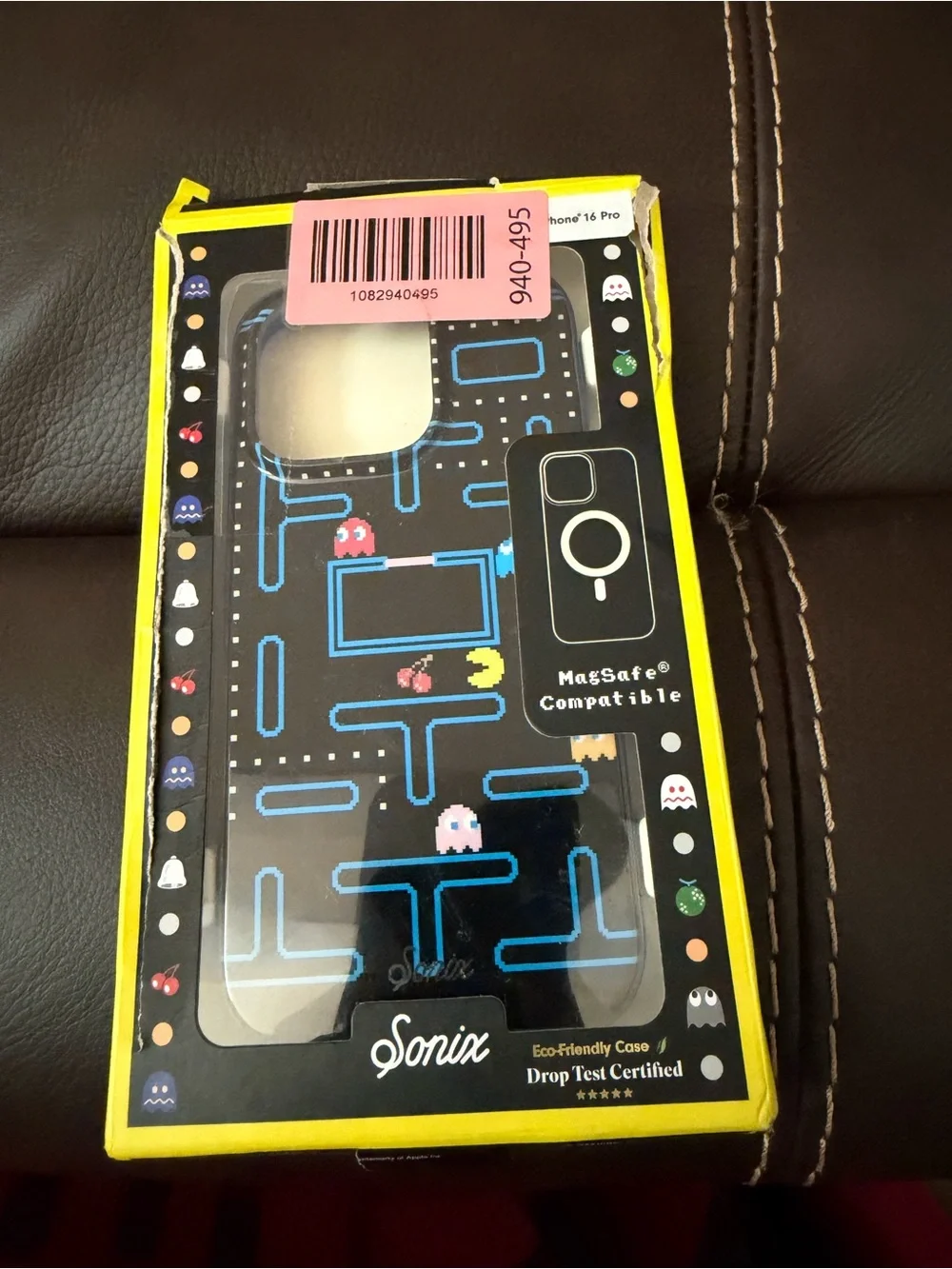 NIB Sonix IPhone 16 Pro Case | MagSafe Compatible | Pac-Man Classic